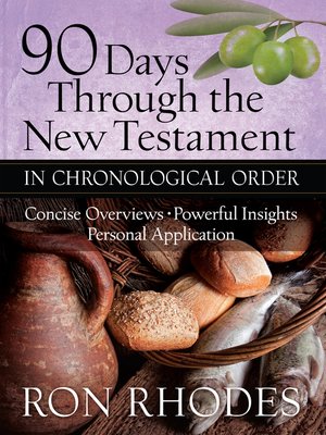 cover image of 90 Days Through the New Testament in Chronological Order
